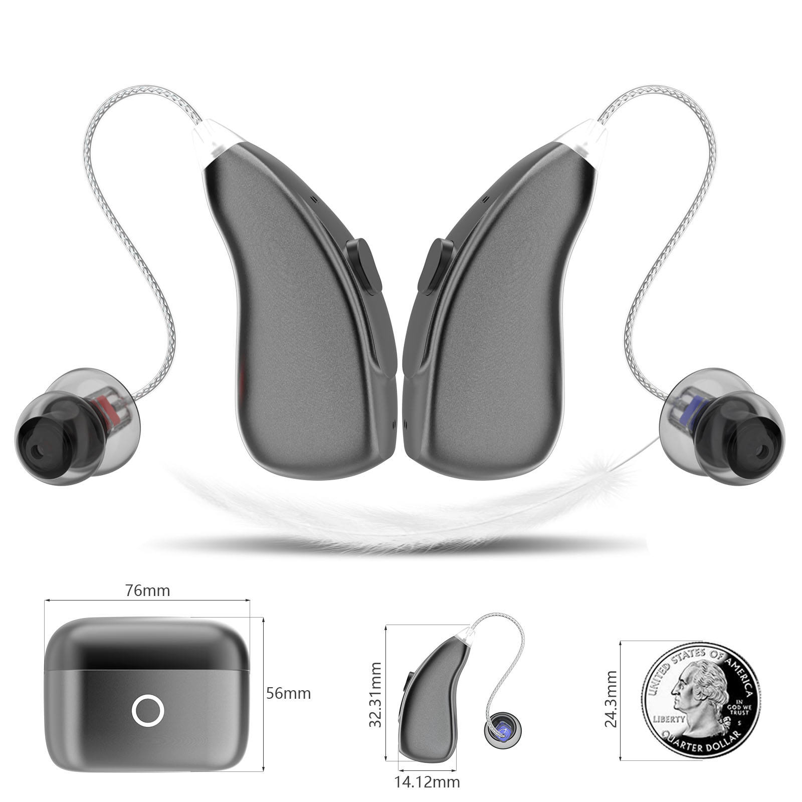 Smart BTE Hearing Aid - Premium Edition